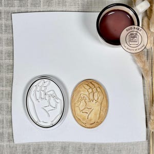 Hand Okey Cookie Cutter | Altersfeier | Custom Age Fondant Werkzeug