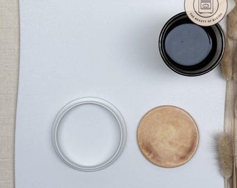 Kreis-Ausstechform Geschenk Set | Geometrischer Gebäck-Stempel