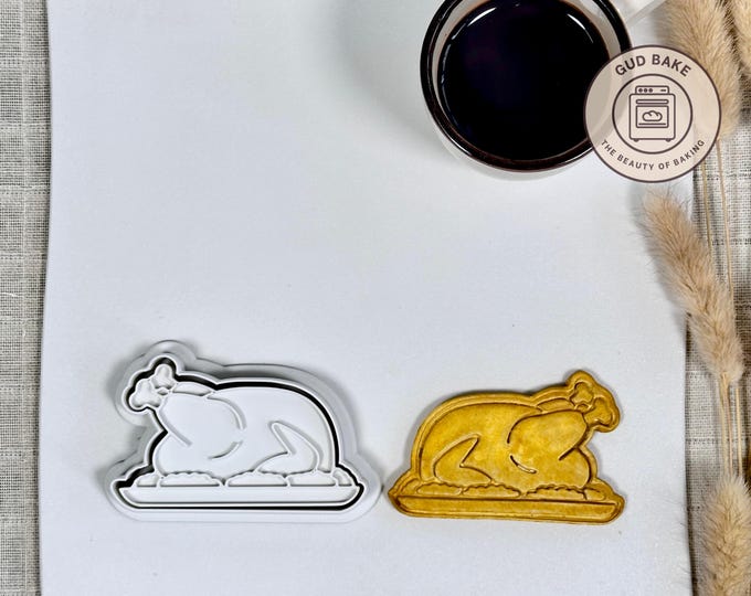 Thanksgiving Turkey cookie cutter | Food Drink theme | Baking tool