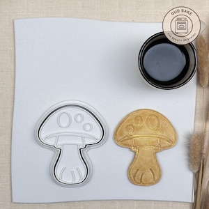 Pilz-Ausstechform | Frühlingsfest | Boho Chic Fondant-Werkzeug