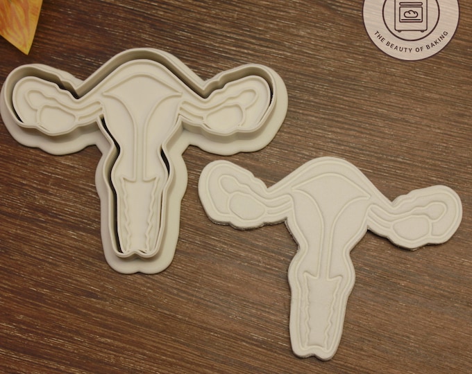 Uterus Cookie Cutter - Empowering Shape for Women's Health Events, Educational Baking, and Feminist Gatherings