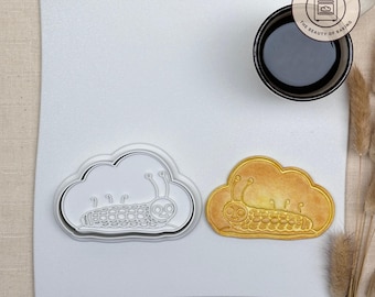Caterpillar Cookie Cutter | Kids Party | Wildlife Cookie Stamp