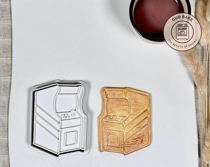 Arcade Machine Cookie Cutter | Birthday Gift | Active Fondant Tool