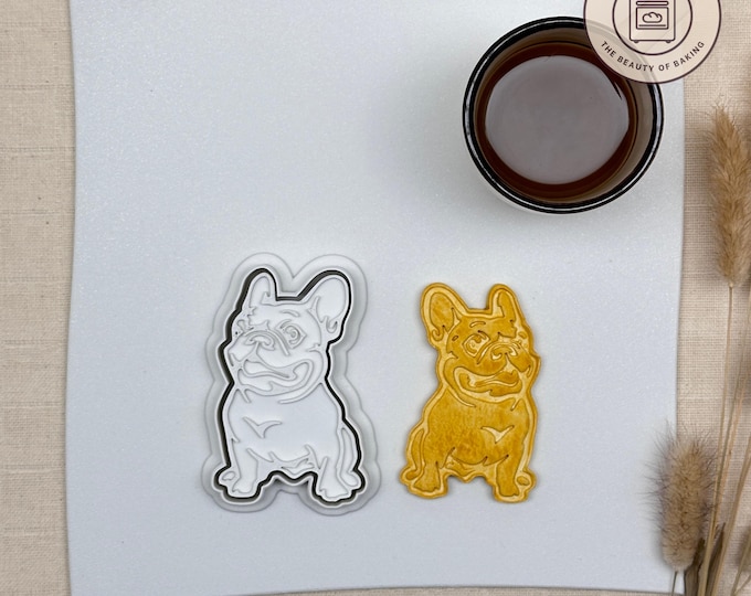 French Bulldog Cookie Cutter | Training Treats | Cat Lover Dough Cutter