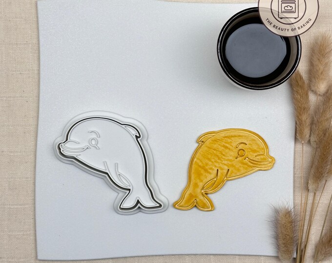 Dolphin Cookie Cutter | Pool Party | Deep Blue Sea Fondant Tool