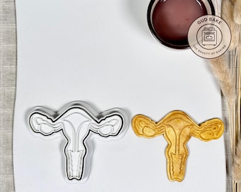 Uterus Cookie Cutter | Science Fair | Science Sugar Cookie Tool