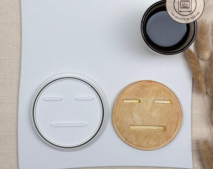 Emoji Bored Cookie Cutter | Age Celebration | Party Decor Cookie Stamp