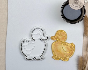 Duck Cookie Cutter | Baby Shower | Wildlife Cookie Stamp