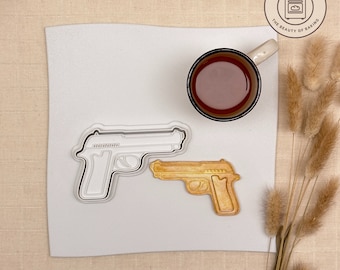 Glock Pistol Cookie Cutter | Pistol Cookie Cutter | Weapon Cookie Cutter | Party Ideas