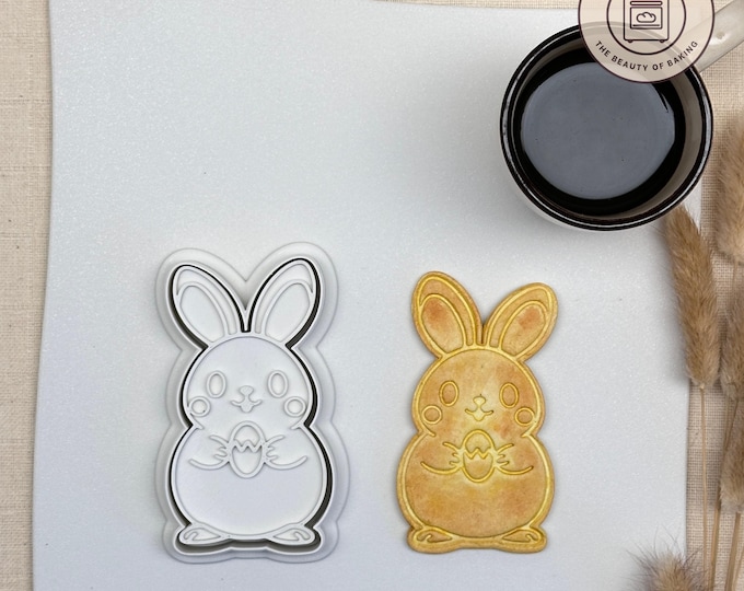 Easter Bunny Cookie Cutter for Spring Celebrations, Easter Baking, Rabbit Themed Parties, Cute Bunny Cookies, Holiday Crafts