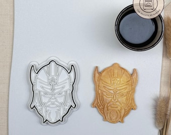 Viking Face Cookie Cutter | Olympic Watch | Wanderlust Baking Mold