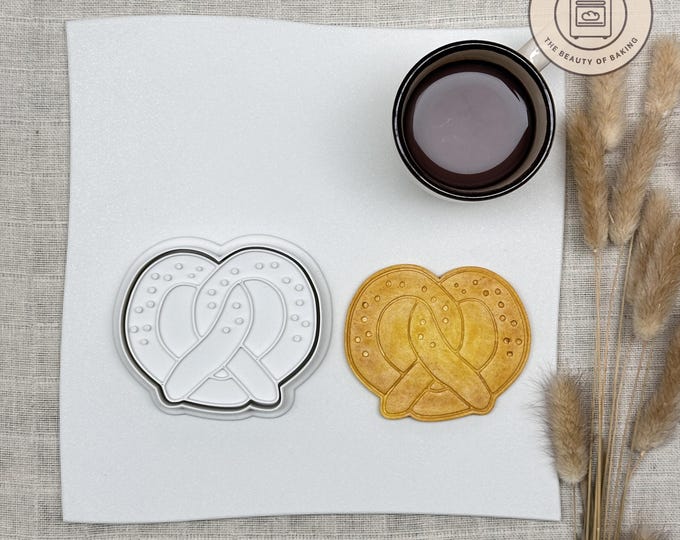 Pretzel Cookie Cutter | Picnic | Yummy Cookie Stamp