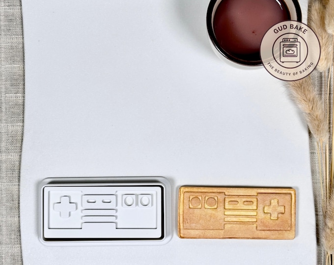 80s Controller Cookie Cutter | Retro Gamepad Cookie Cutter |  Vintage Gamepad Cookie Cutter