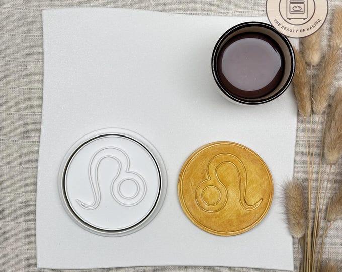 Zodiac Sign Leo Cookie Cutter – Unique Custom Baking Tool for Perfect Cookies