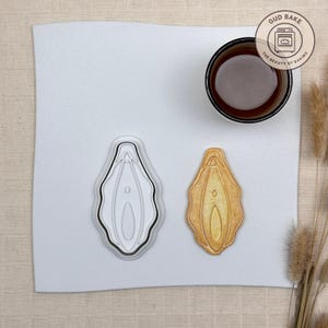 膣外陰部クッキーカッター | ガールズナイトアウト | 失礼で面白い生地カッター
