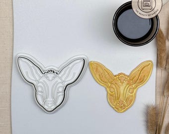 Baby Deer Cookie Cutter | Forest Theme Party | Woodland Creatures Cookie Stamp