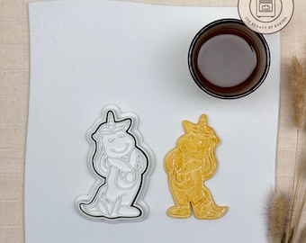 Happy Unicorn Cookie Cutter | Halloween Party | Fairytale Biscuit Cutter