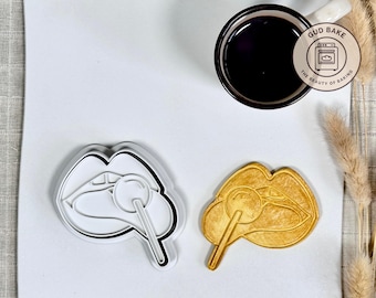 Sexy Lips Licking Cookie Cutter | Bachelorette Party | Naughty Fun Sugar Cookie Tool