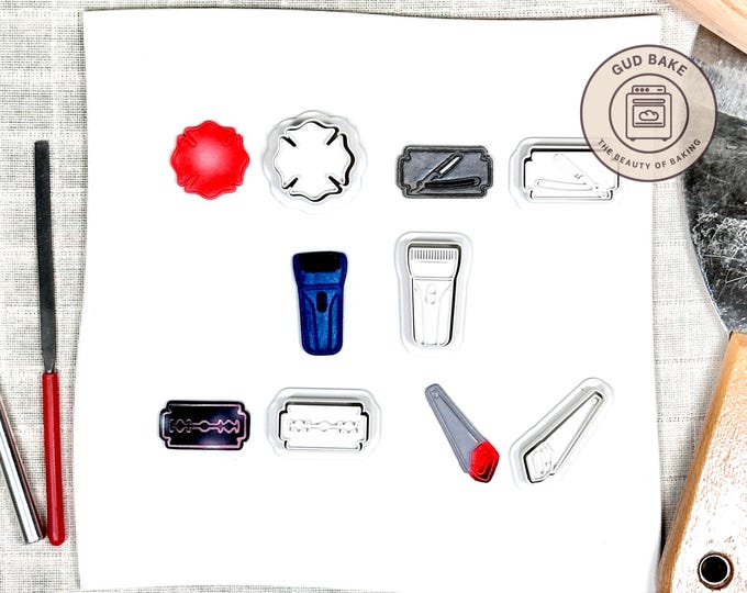 Jobs Professions Mini Clay Cutters, 5 Piece Bundle | Jobs, Professions, Tools | Polymer Clay Earring Cutters, Gift-Worthy