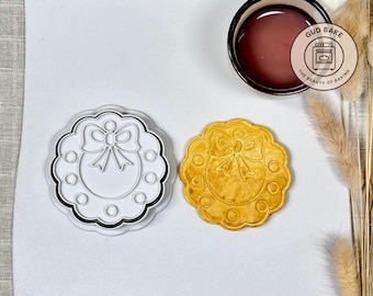 Christmas Wreath Crown Cookie Cutter | Christmas Party | Winter Wonderland Cookie Cutter