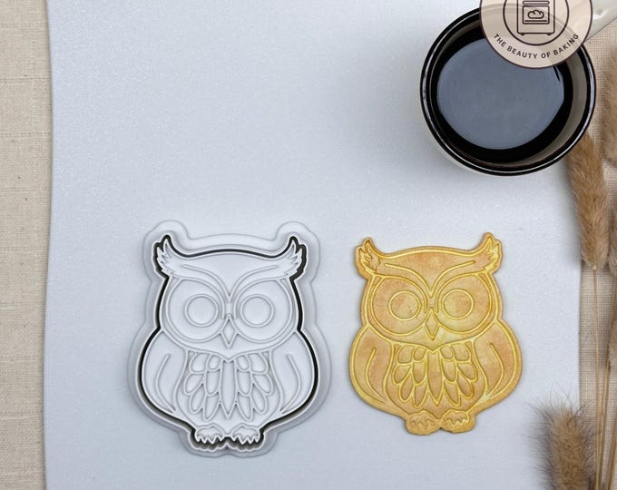 Owl Cookie Cutter | Forest Theme Party | Enchanted Forest Biscuit Cutter