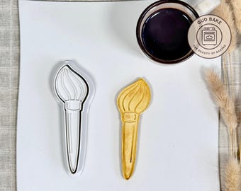 Makeup Brush Cookie Cutter | Career Day | Work Life Dough Cutter