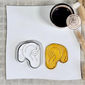 Co clear Implant Cookie Cutter | Science Fair | Wissenschaftliche Ausstechform