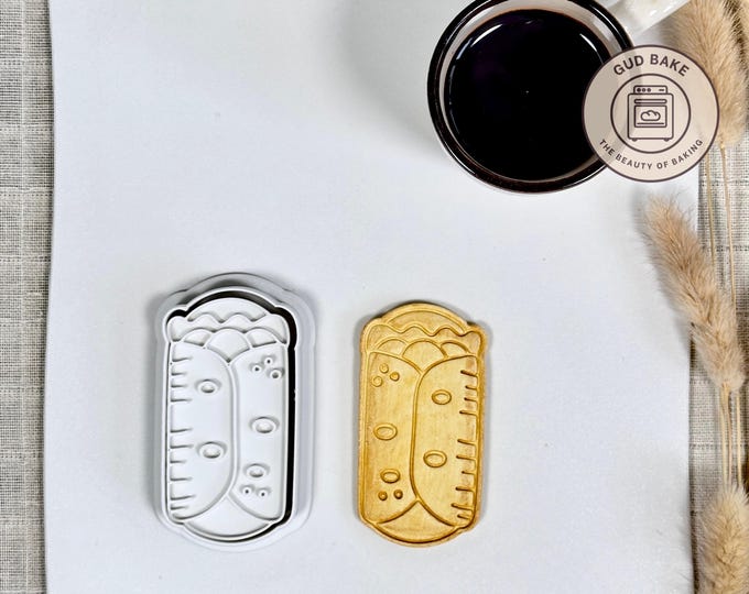 Chick Wrap Cookie Cutter | Picnic | Yummy Cookie Stamp