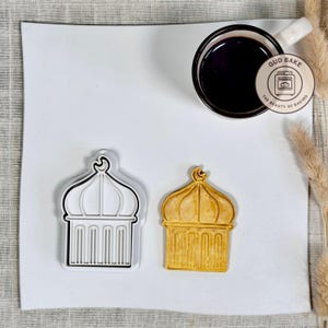 Tagliabiscotti moschea musulmana / Festa di viaggio / Timbro per biscotti Wanderlust