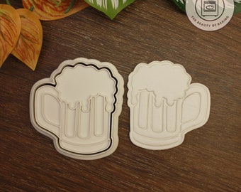 Beer Glass Cookie Cutter - Perfect for Brewery Events, Beer Tasting Parties, and Ale Enthusiast Baking