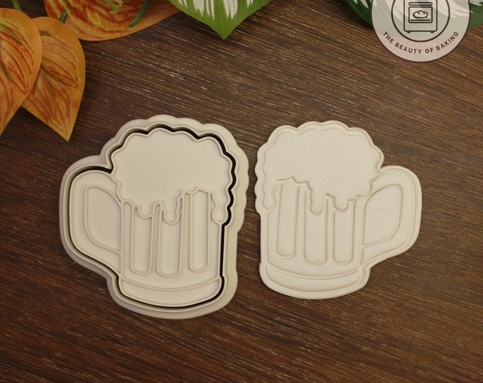 Beer Glass Cookie Cutter - Perfect for Brewery Events, Beer Tasting Parties, and Ale Enthusiast Baking