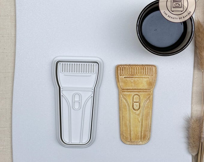 Hair Trimmer Cookie Cutter - Snip Up Some Fun with this Unique Baking Tool, Great for Barber Themed Parties and Stylist Gifts