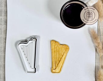Greek Harp cookie cutter | Sports Hobbies theme | Baking tool
