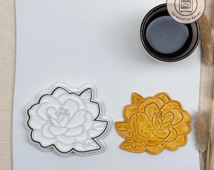 Gerbera Daisy Cookie Cutter for Birthday Parties, Wedding Favors, Botanical Baking, Floral Crafts, Cupcake Topper Mold