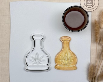 Cannabis Bong Cookie Cutter | Science Fair | Research Pastry Stamp