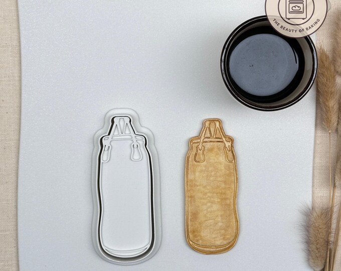 Punching Bag Cookie Cutter | Game Day | Sporty Pastry Stamp