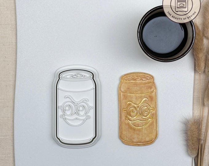 Soda Can Cookie Cutter | Soda Cookie Cutter | Drinks Cookie Cutters