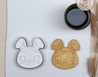 Bunny Face Cookie Cutter - Perfect for Easter Celebrations and Spring Baking