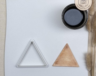 Trójkątna foremka do ciastek do pieczenia, foremka w kształcie geometrycznym, edukacyjne rzemiosło, nauka matematyki, kreatywna zabawa