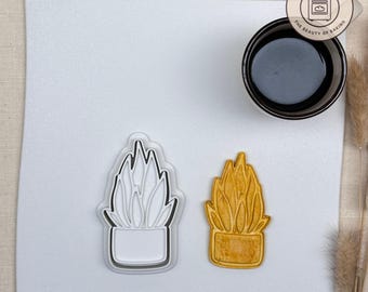 Cereus Cactus Cookie Cutter | Spring Fete | Botanical Fondant Tool