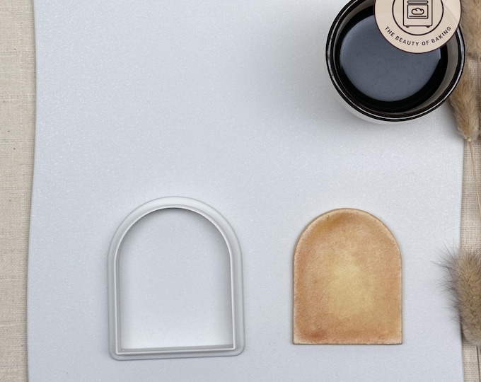 Rounded Top Square Cookie Cutter for Baking