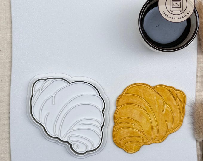 Croissant Cookie Cutter - French Pastry Baking, European Cuisine
