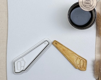 Handsaw Cookie Cutter | Salon Opening | Craftsman Pastry Stamp