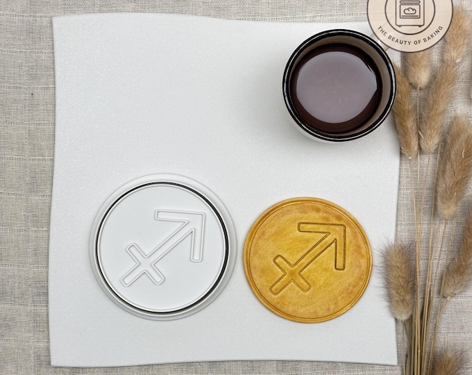 Zodiac Sign Sagittarius Cookie Cutter – Unique Custom Baking Tool for Perfect Cookies