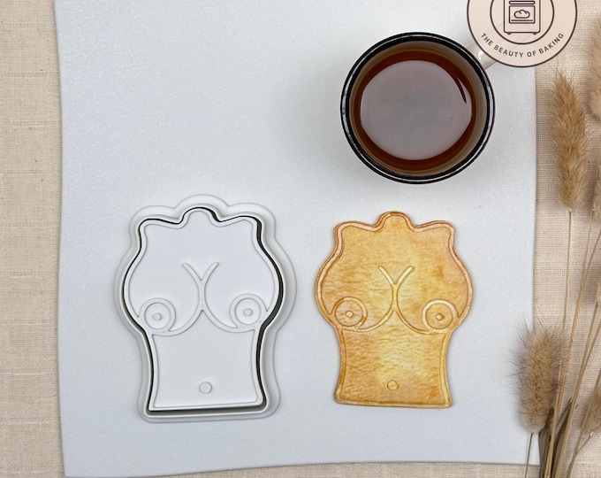 Boobs Cookie Cutter | Hen Night | Adult Humor Baking Mold