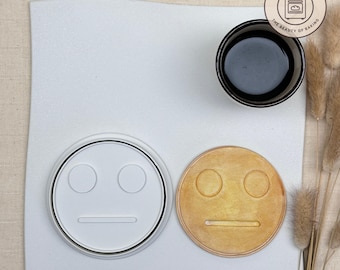 Emoji Surprise Cookie Cutter | Birthday Party | Groovy One Sugar Cookie Tool