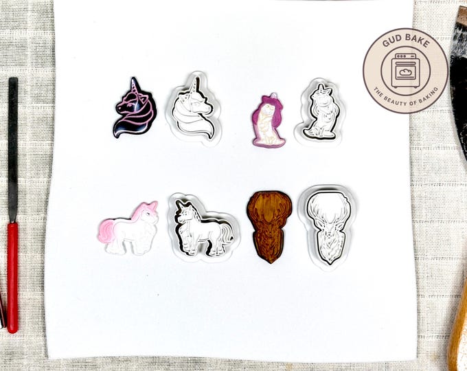 Fantasy Magic Myth Mini Clay Cutters, 4 Piece Bundle | Fantasy, Magic, Myth | Polymer Clay Earring Cutters, Festival Vibes