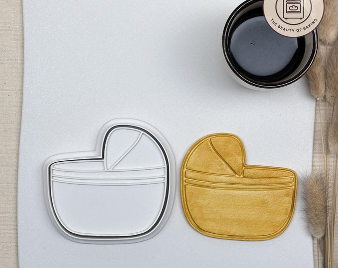 Baby Cradle Cookie Cutter