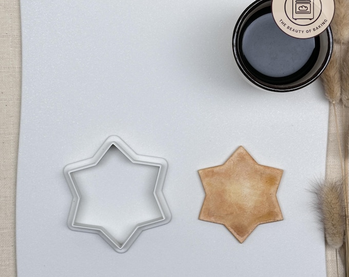 Hexagram Cookie Cutter for Baking