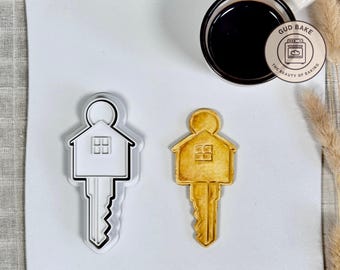 New House Key cookie cutter | Jobs Professions theme | Baking tool